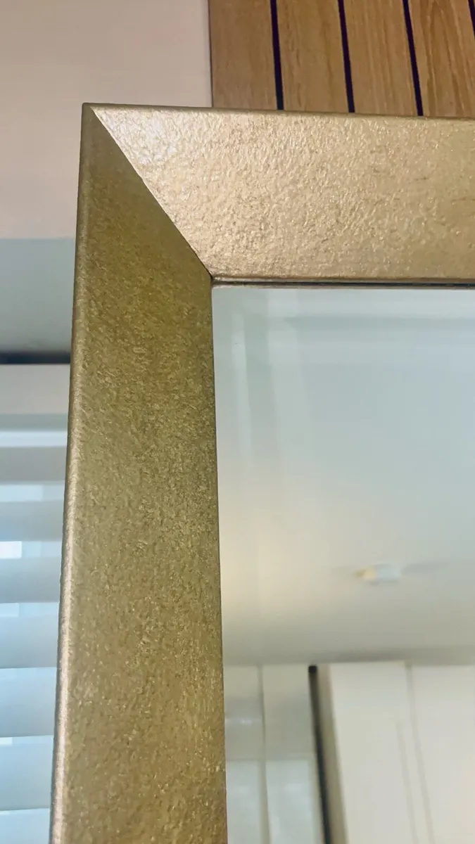 Handcrafted Champagne Gold Bespoke Mirror- €120 - Image 4