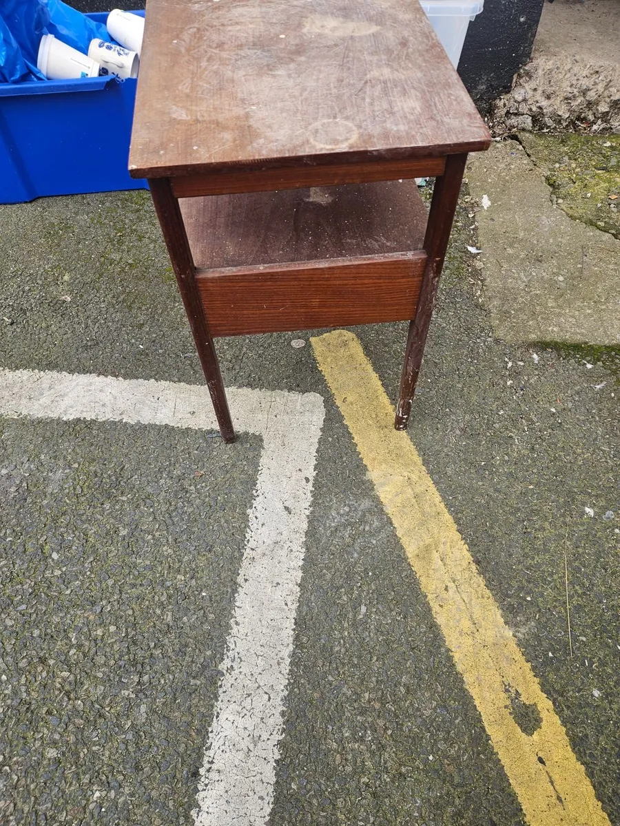 Vintage Mid Century Side Table - Image 4