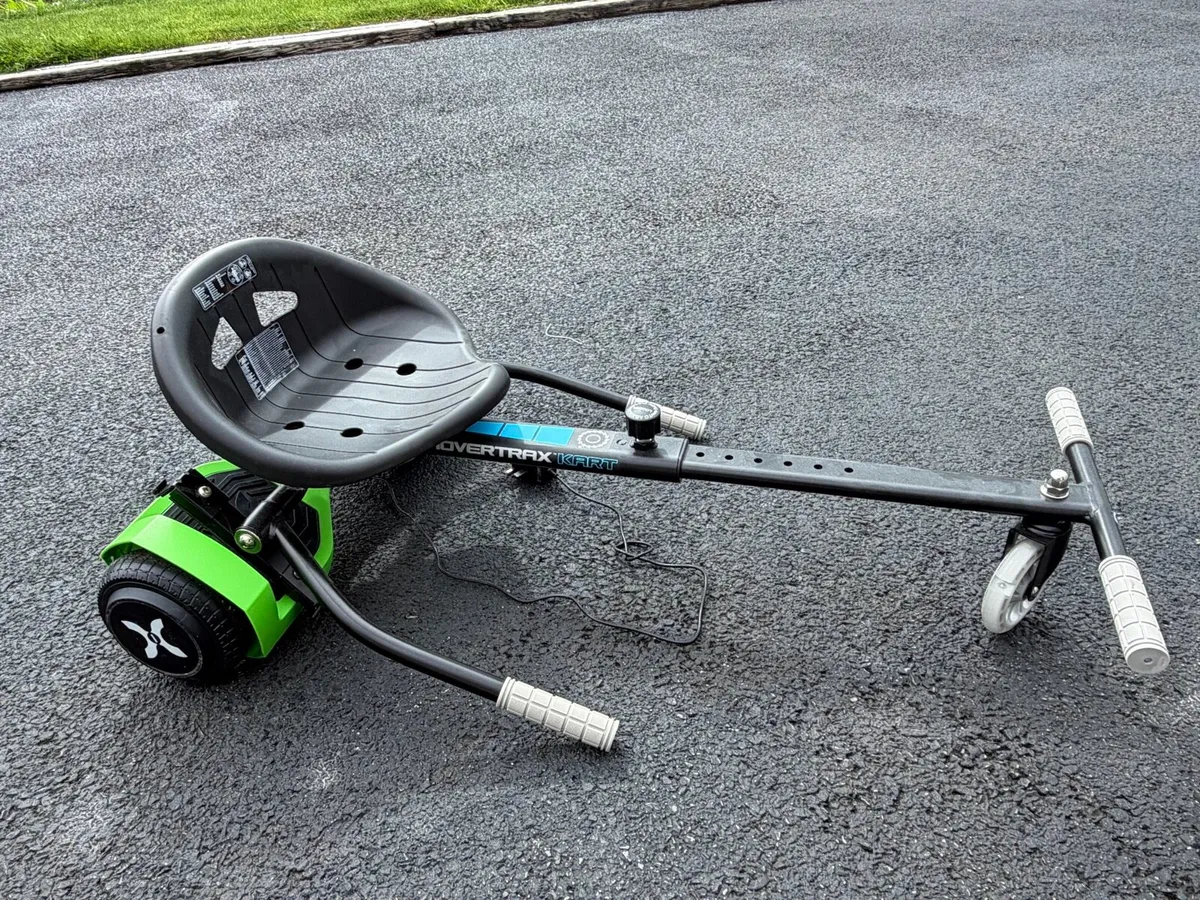 Hoverboard and Cart Bundle - Image 1