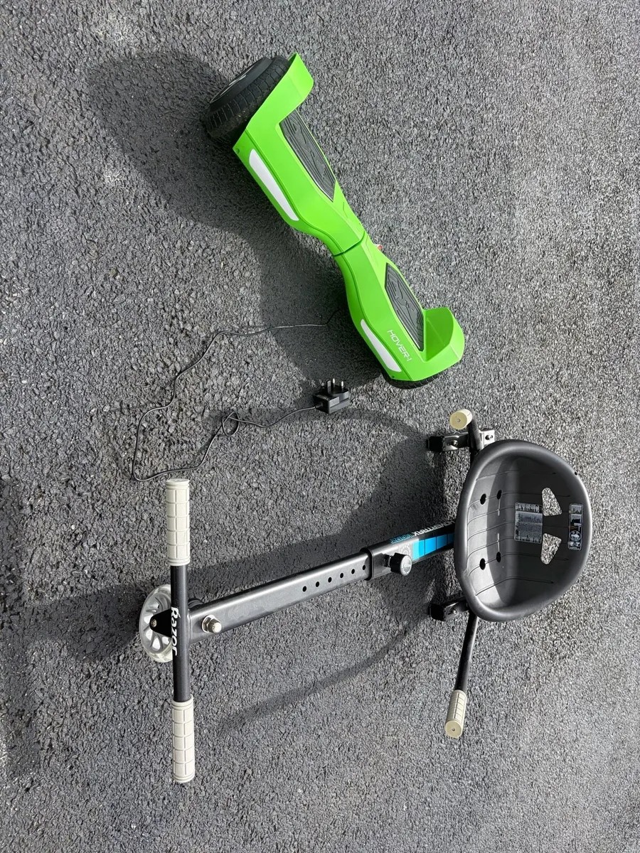 Hoverboard and Cart Bundle - Image 3