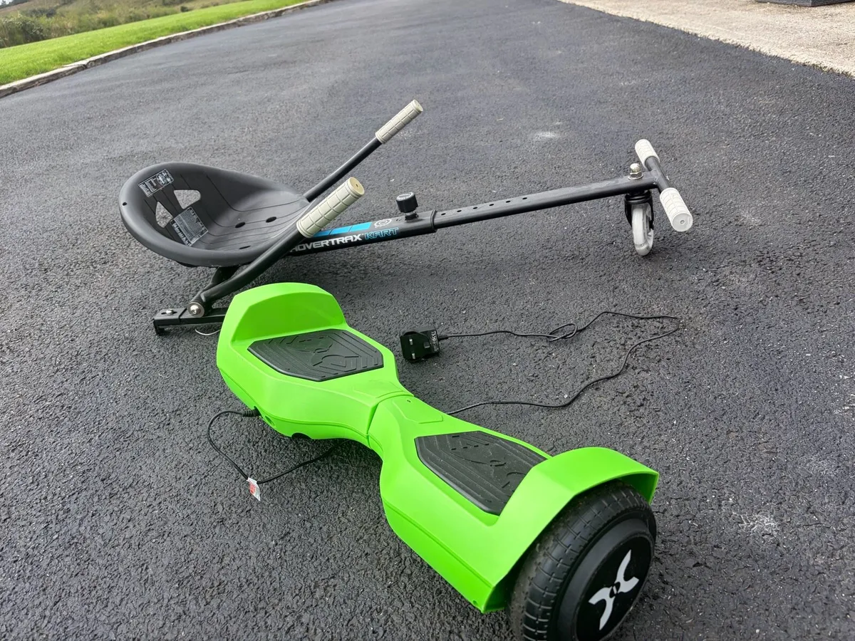Hoverboard and Cart Bundle - Image 2