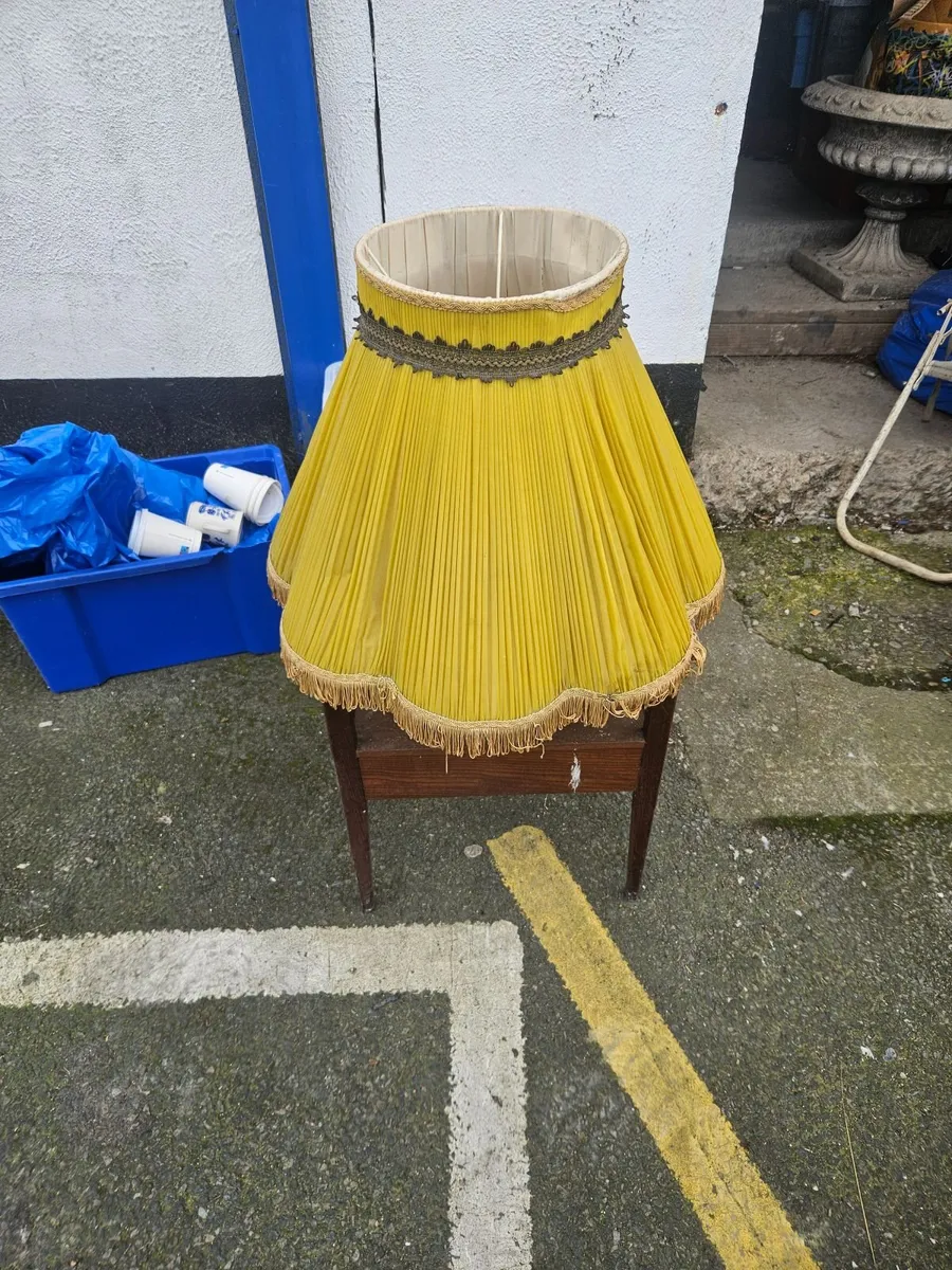 Vintage Lamp Shade - Image 1