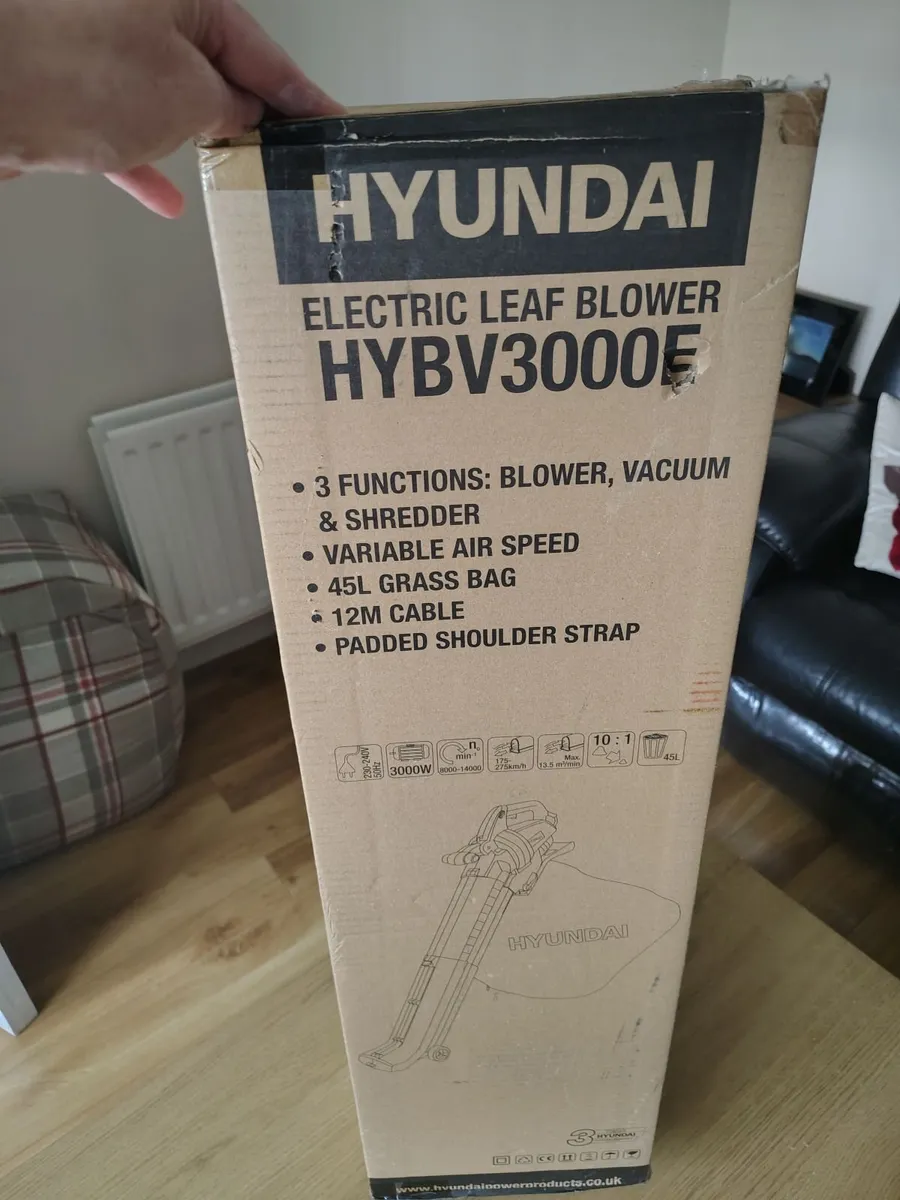 New Hyundai Electric Leaf Blower - Image 1