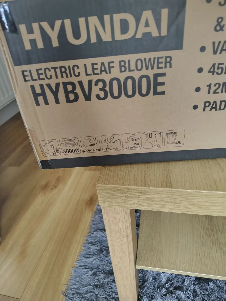 New Hyundai Electric Leaf Blower - Image 4