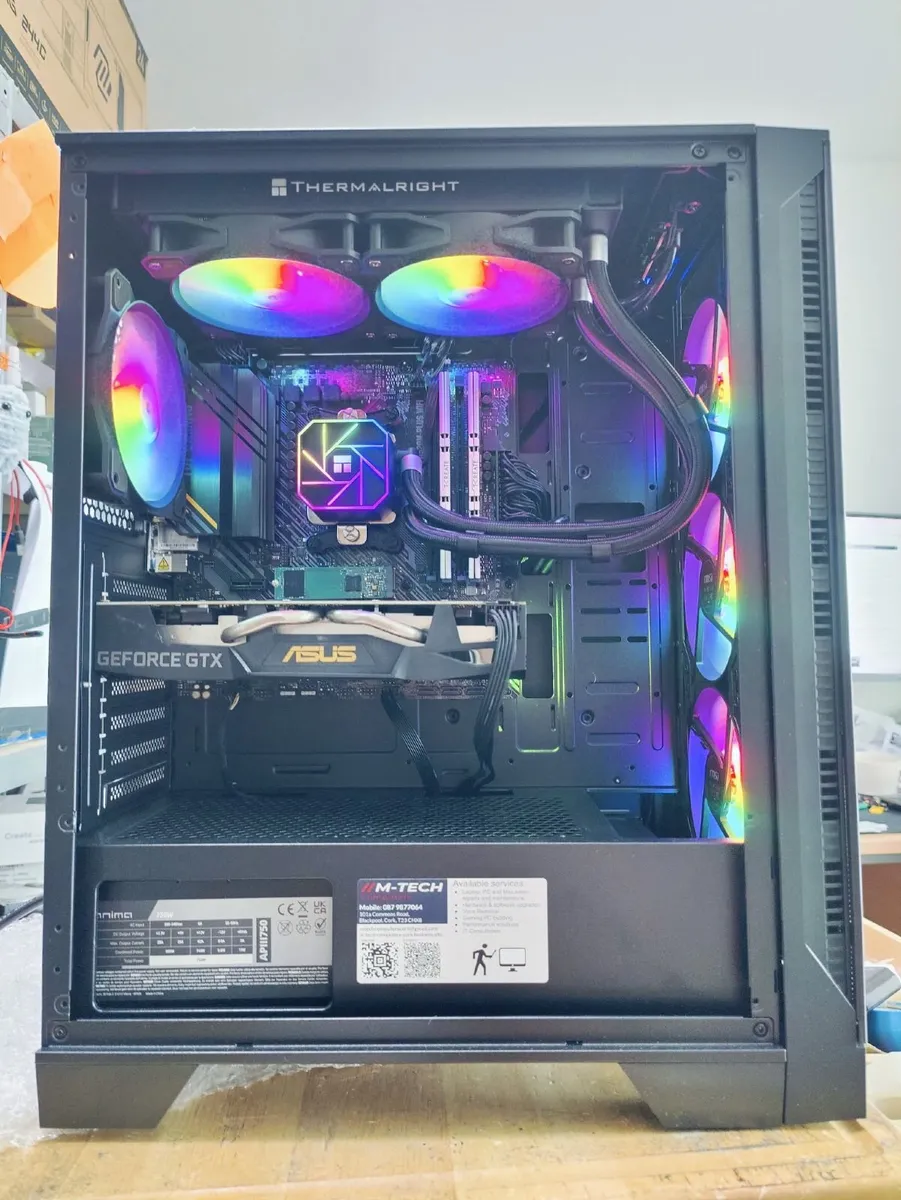 Custom Built Gaming PC Ryzen 7 5700x/32GB/1TB SSD/ - Image 1