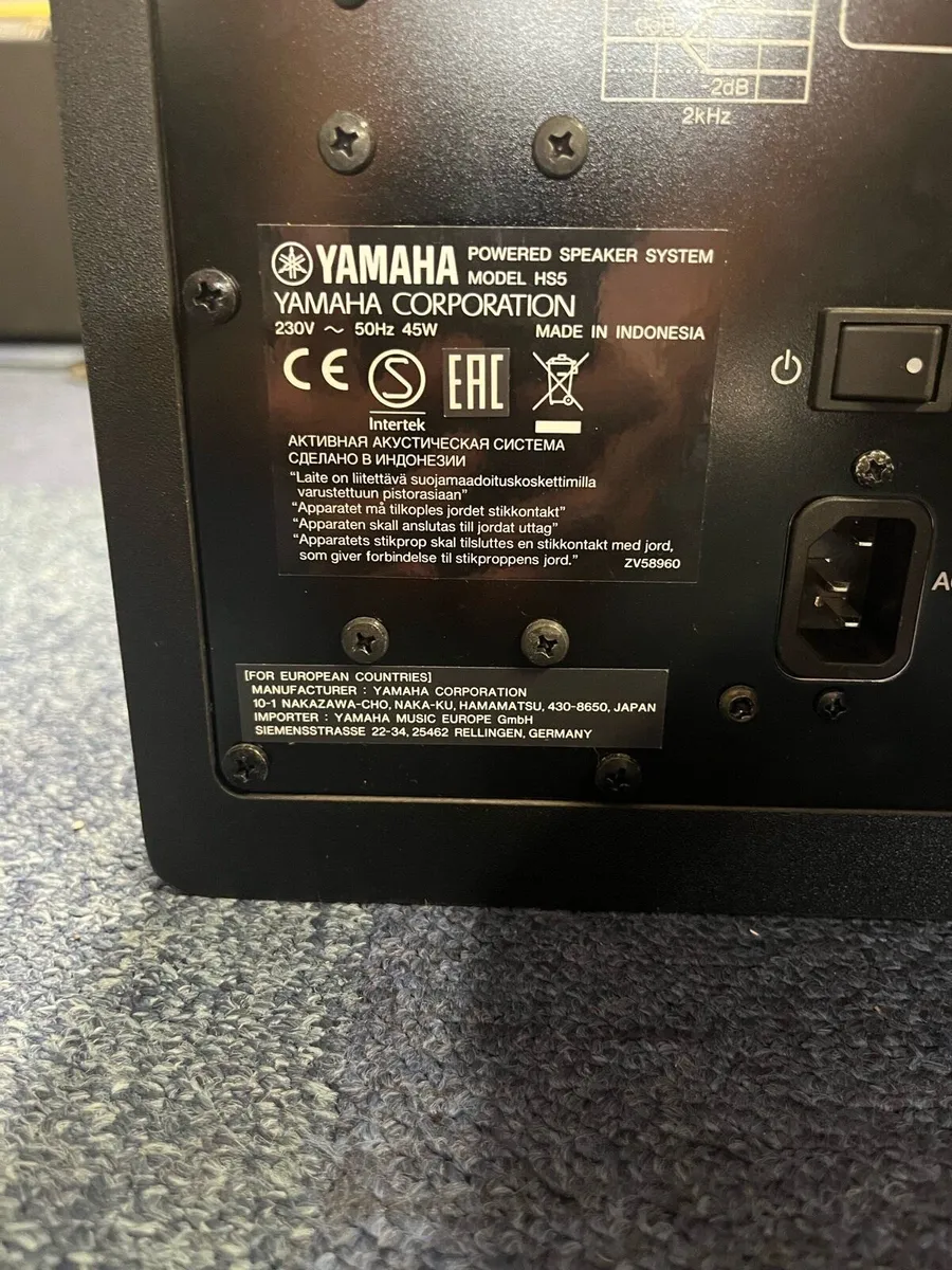 Yamaha HS5 Monitors - Image 3