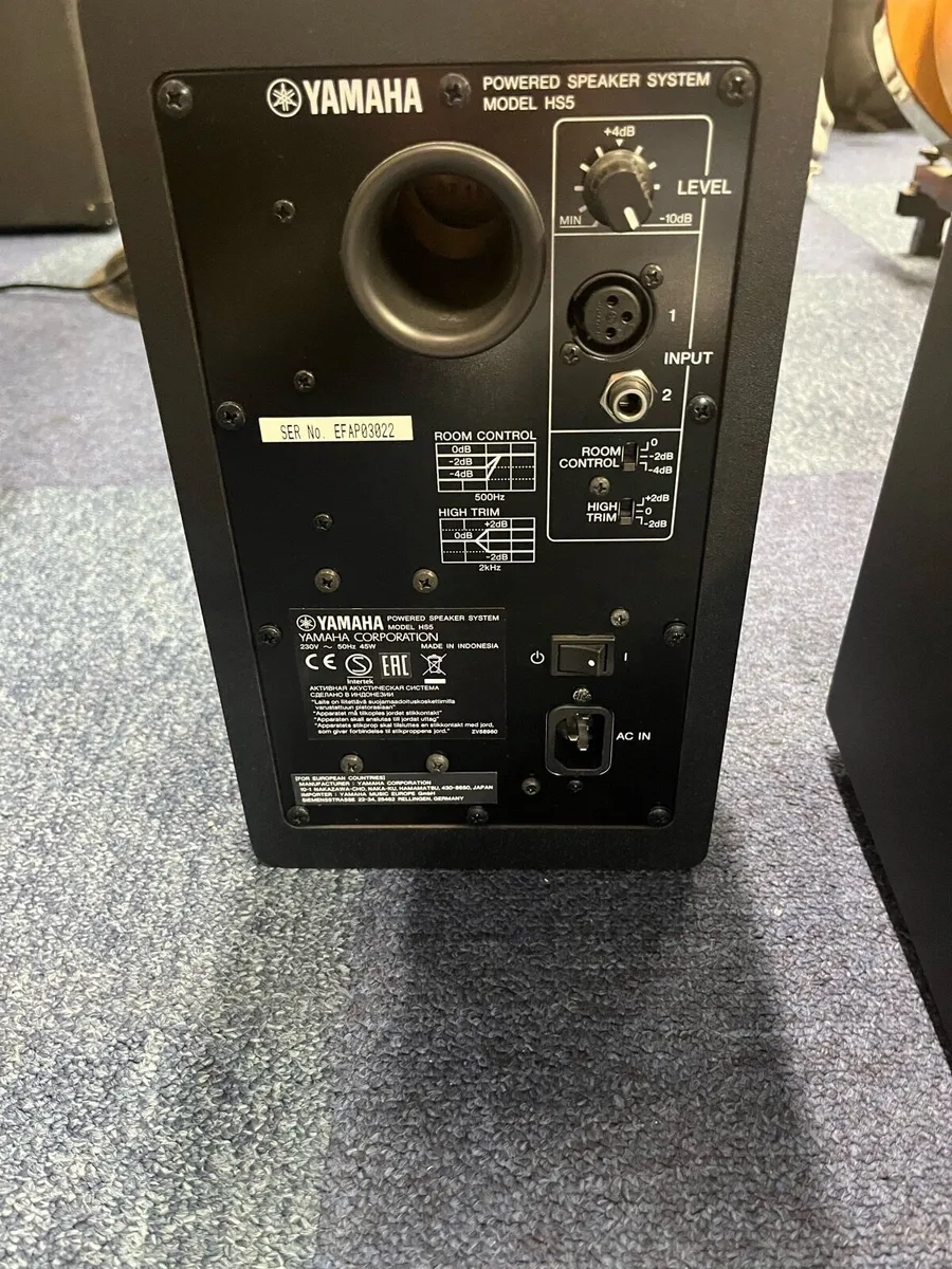 Yamaha HS5 Monitors - Image 4