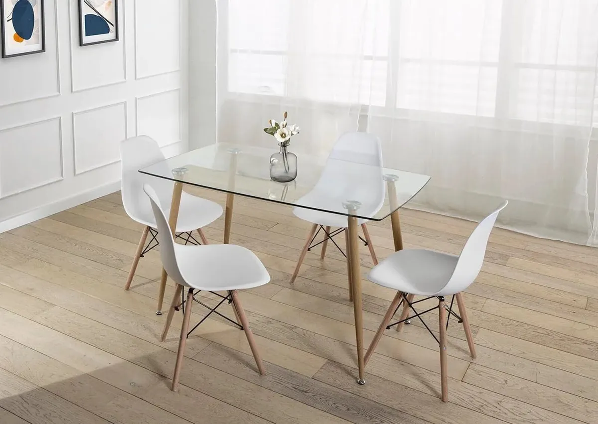 Dining Table & Chairs Set – FREE DELIVERY🎁 - Image 1