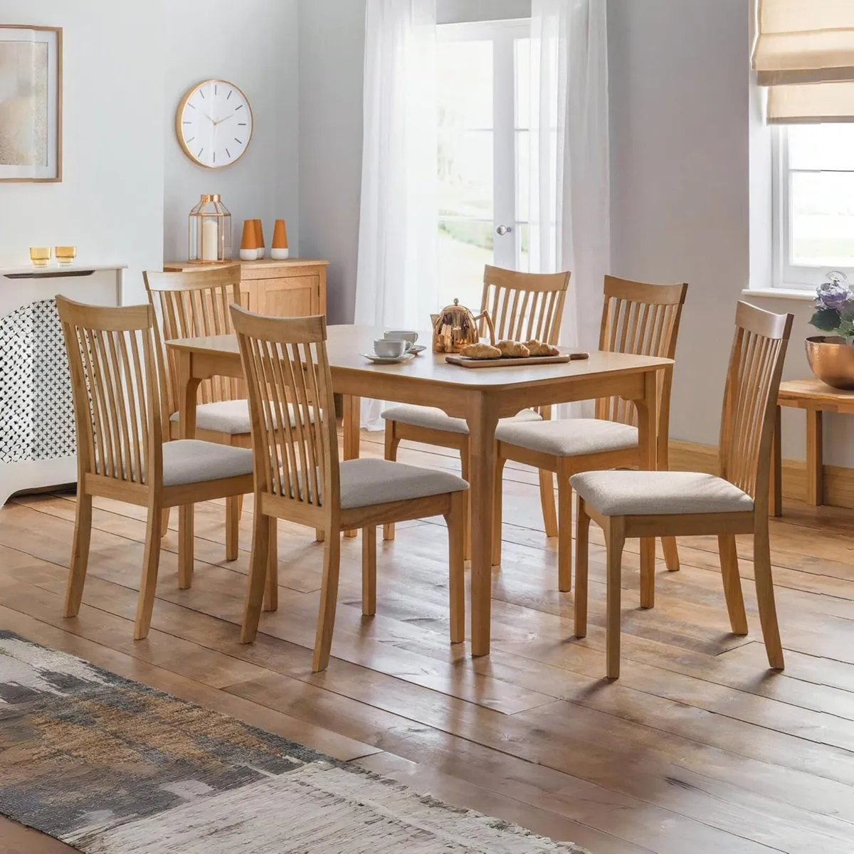 Dining Chairs Solid Wood H94 X W55 X (Set of 2) - Image 4