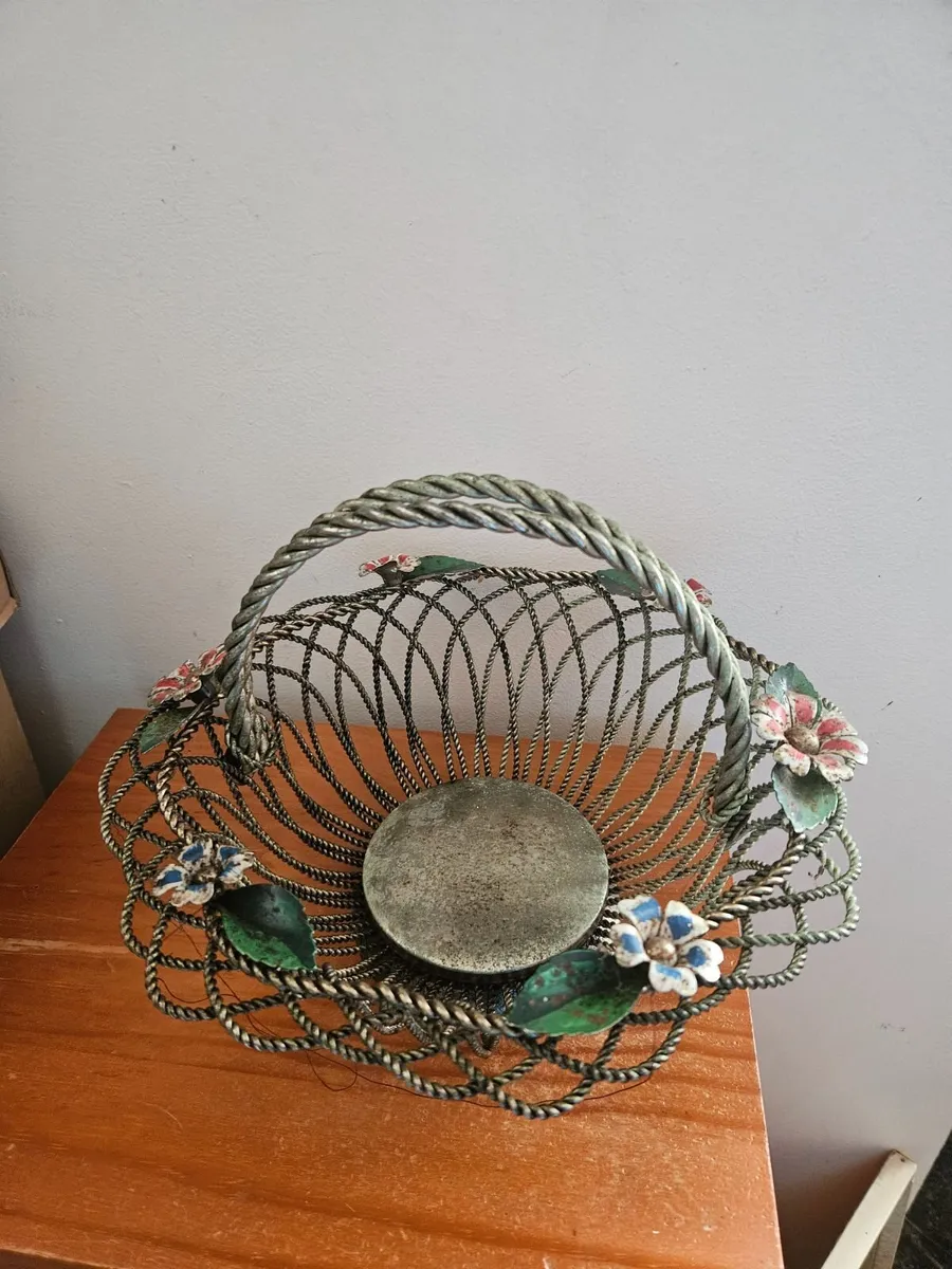 Vintage Antique EPNS Fruit Basket - Image 1