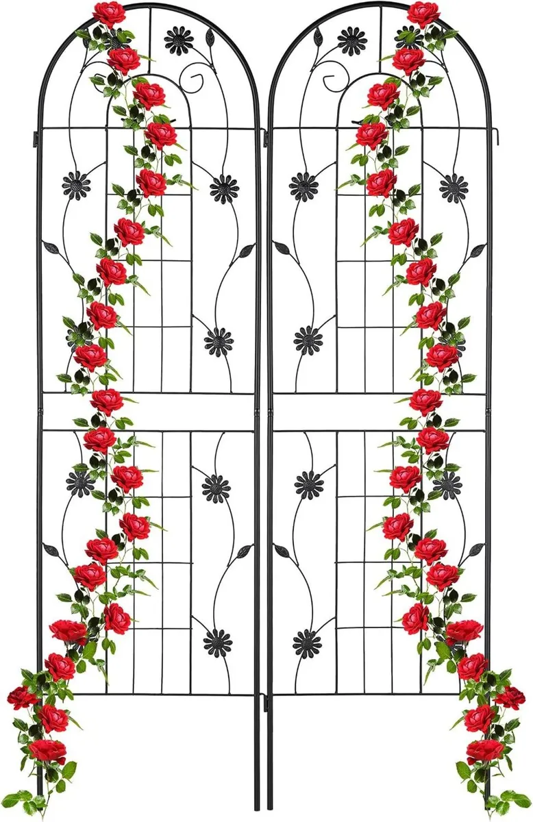 Garden Trellis Hxw 180 X 50CM Metal (Set of 2) - Image 1