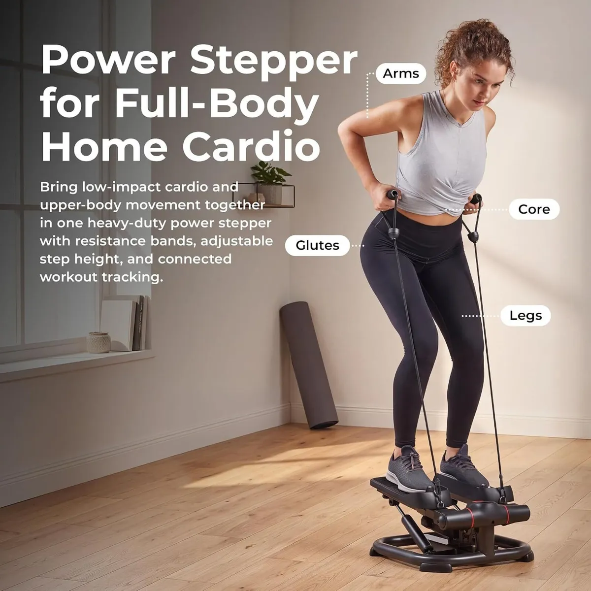 Smart Power Stepper with Resistance Bands - Image 2