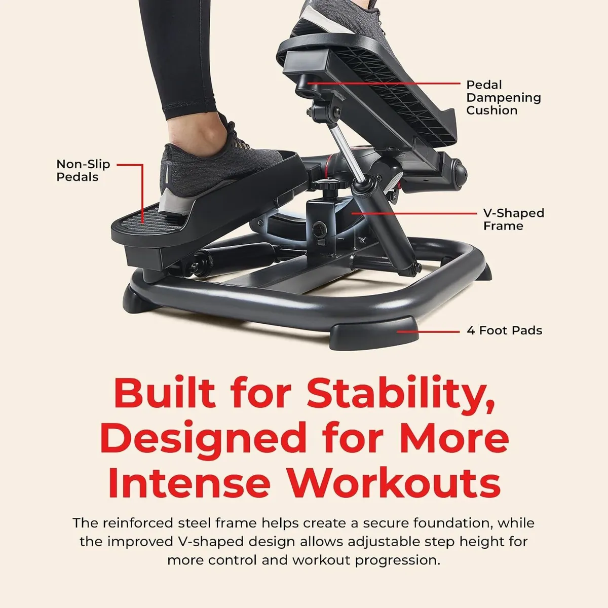 Smart Power Stepper with Resistance Bands - Image 3