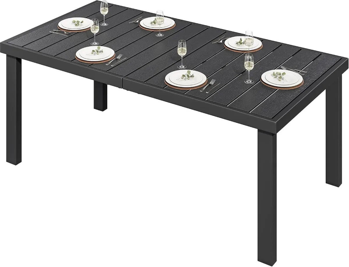 Garden Dining Table 78x78CM Square - Image 1