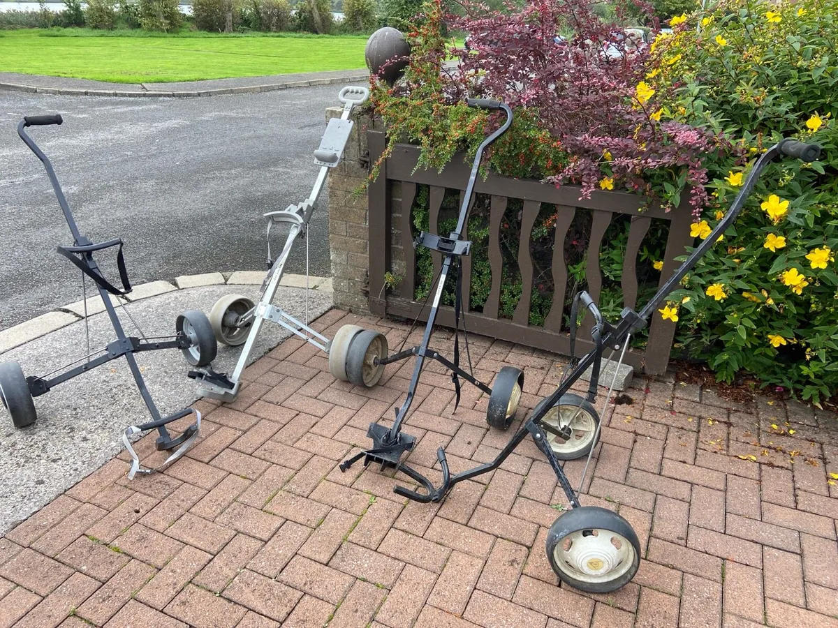 Golf. Trolleys - Image 2