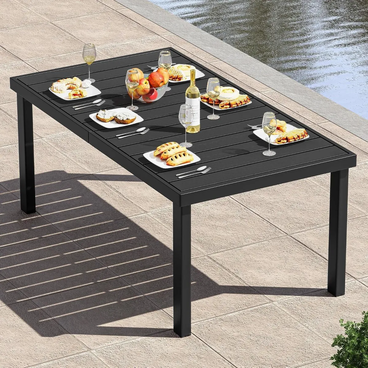 Garden Dining Table 78x78CM Square - Image 2