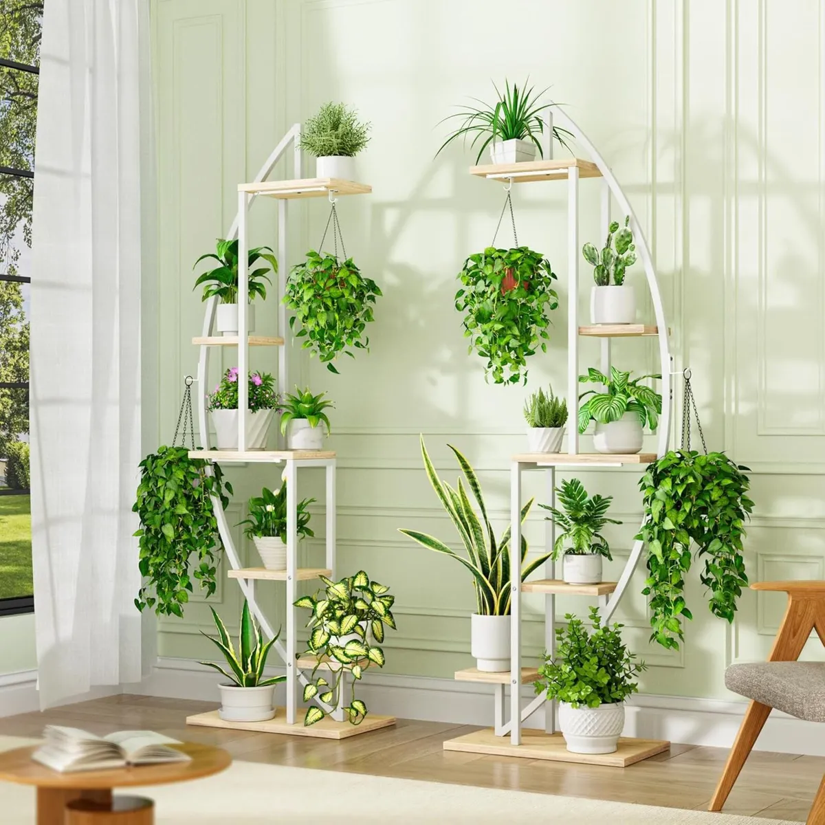 63" Metal Plant Stand - Image 4