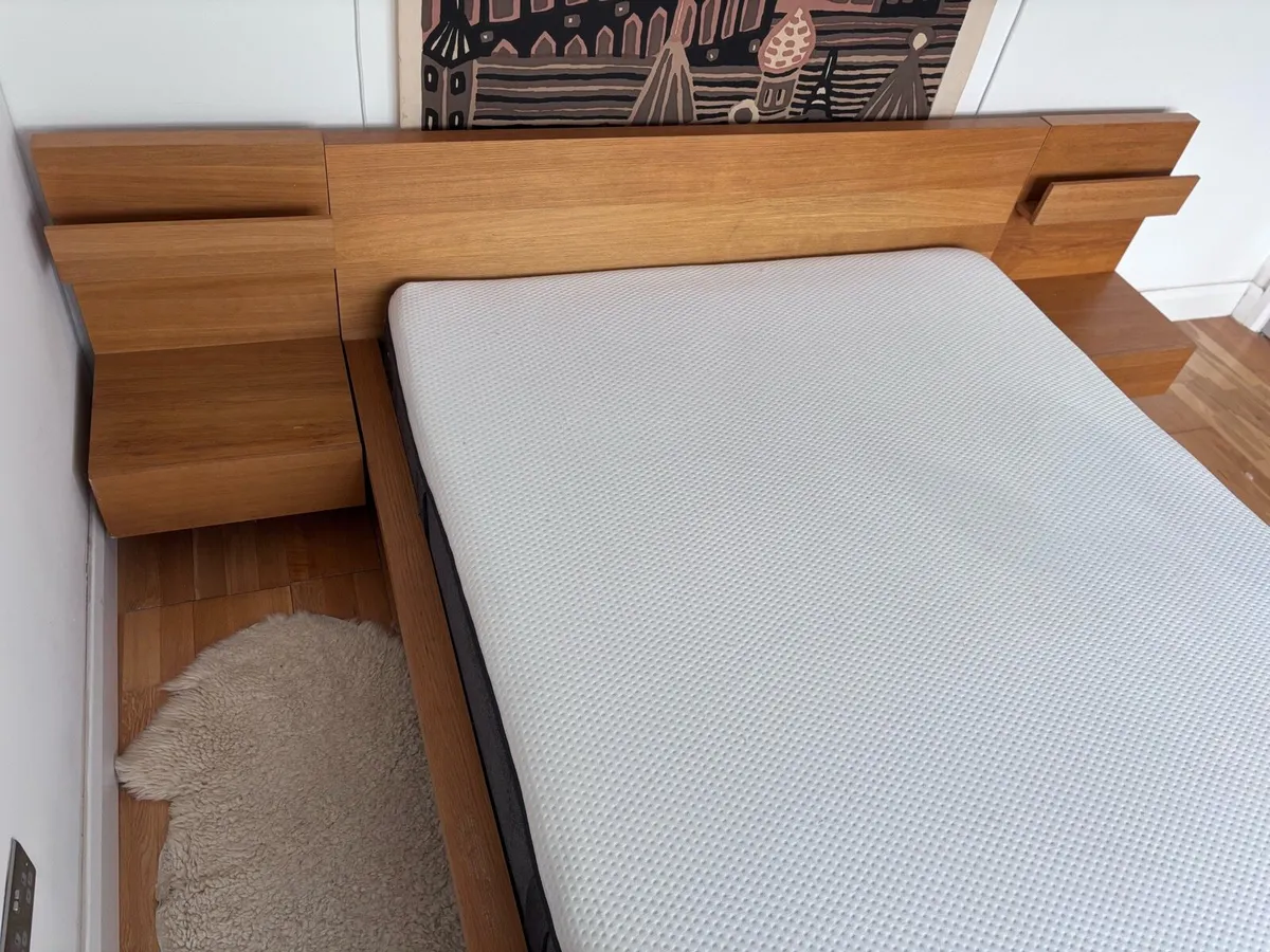 Kingsize bed & Emma mattress - Image 2