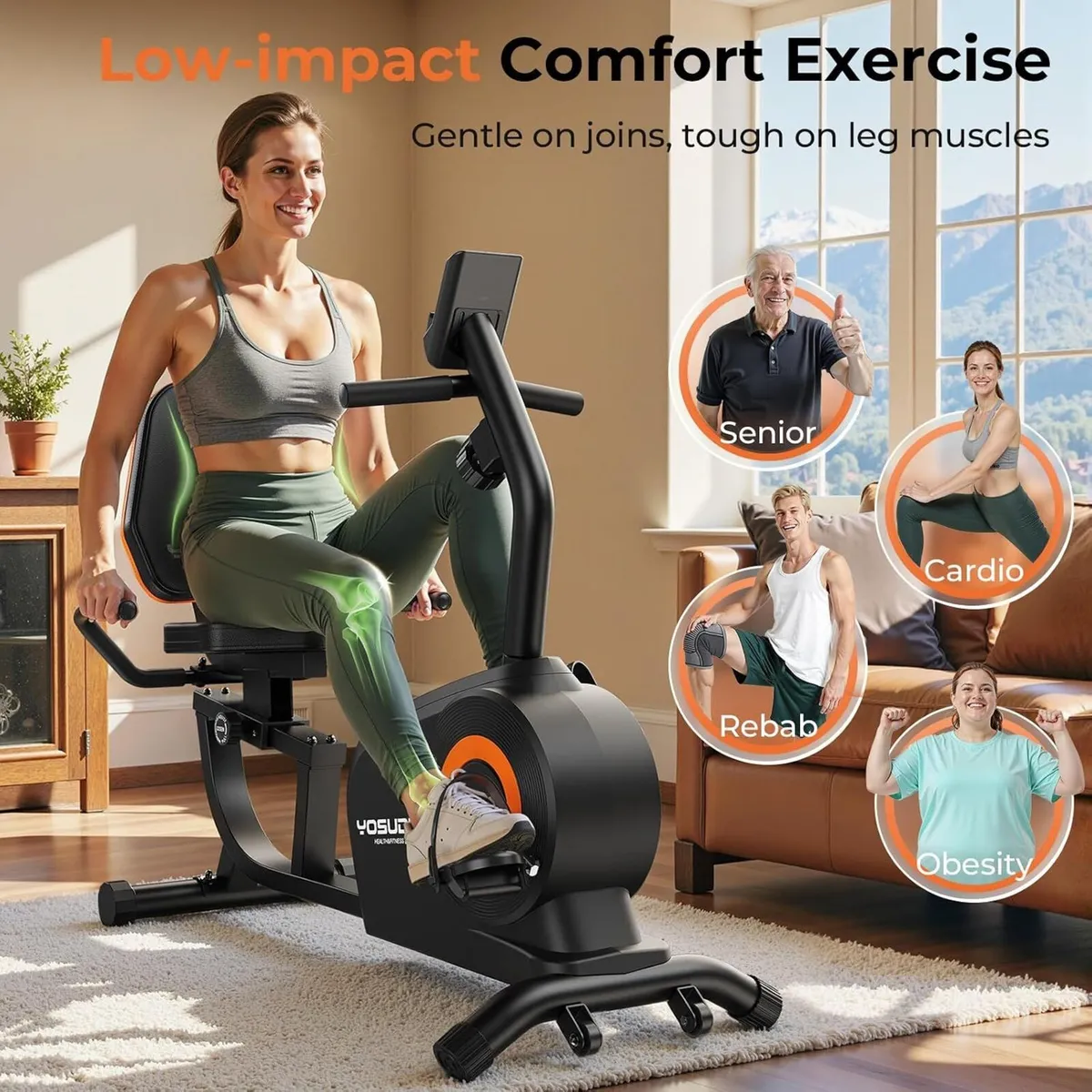 Exercise Bike 16-Level Resistance 160KG Capacity - Image 2