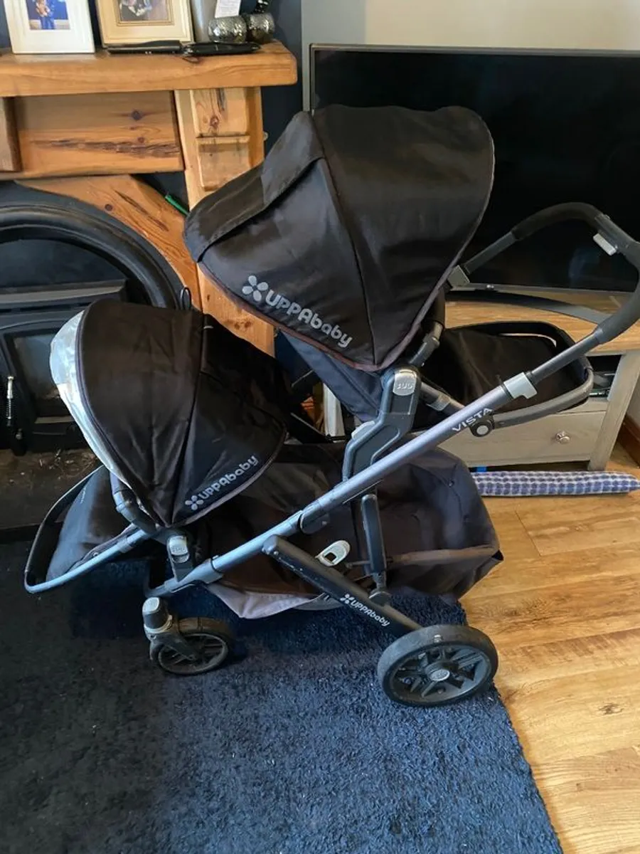 Twin uppababy vista V2 - Image 2