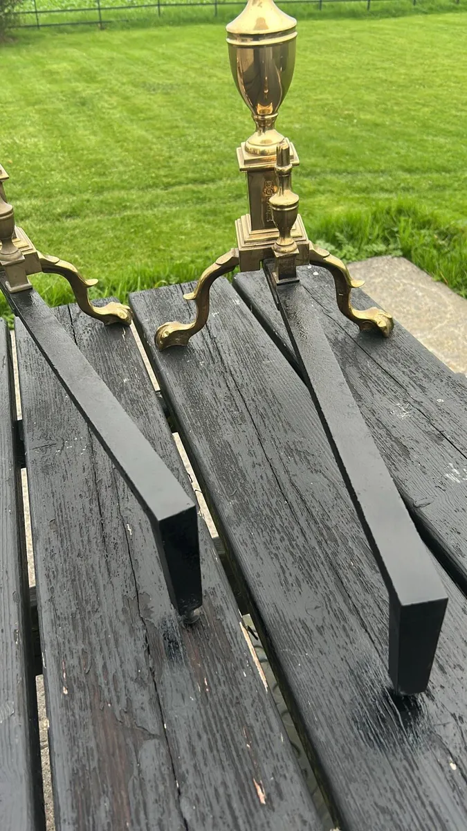 Brass  Fire Irons - Image 4