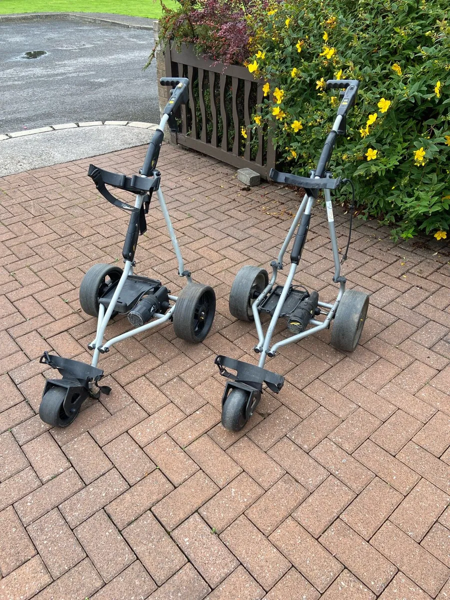 Electric. Golf. Trolleys - Image 1