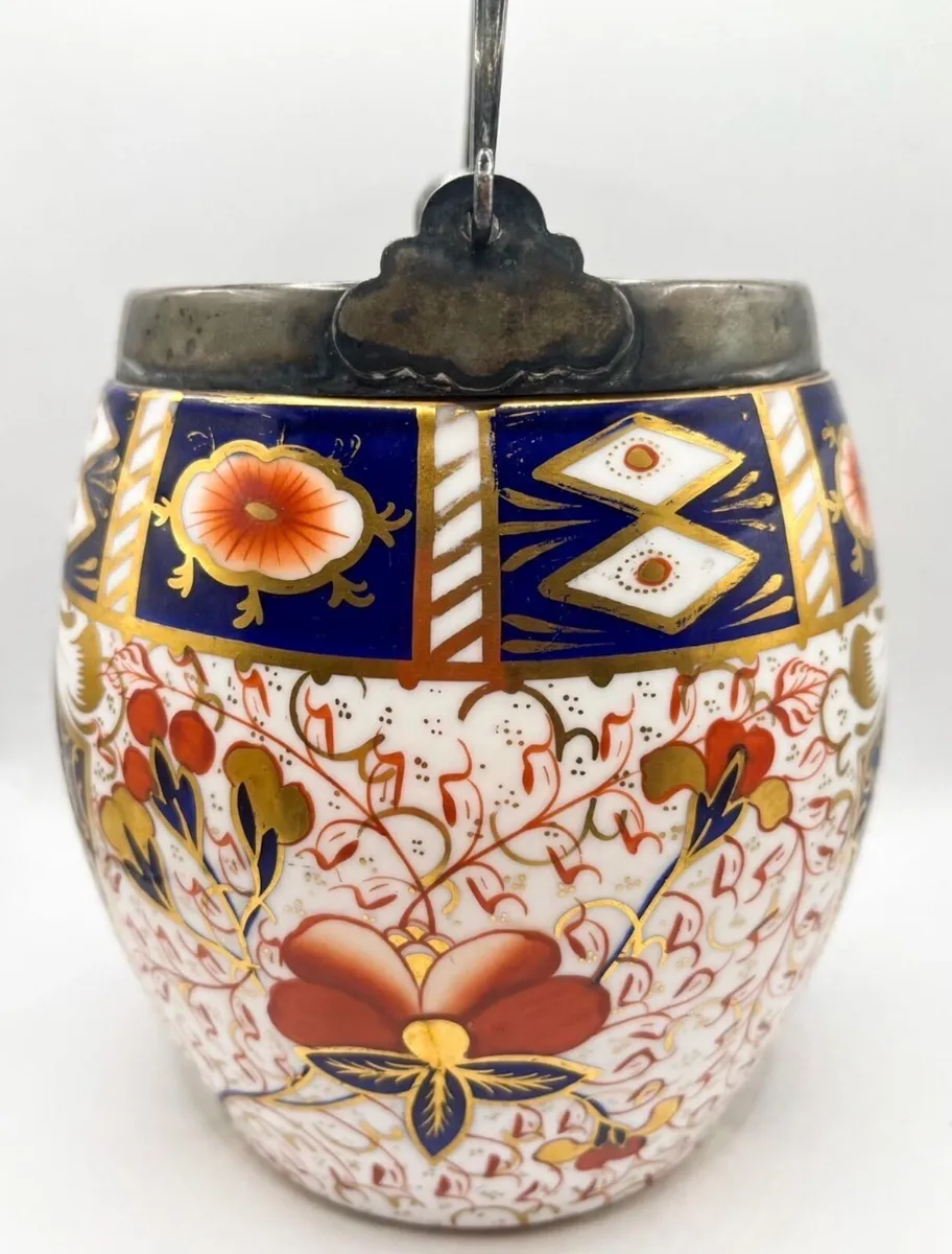 150 year old biscuit jar - Victorian period - Image 3