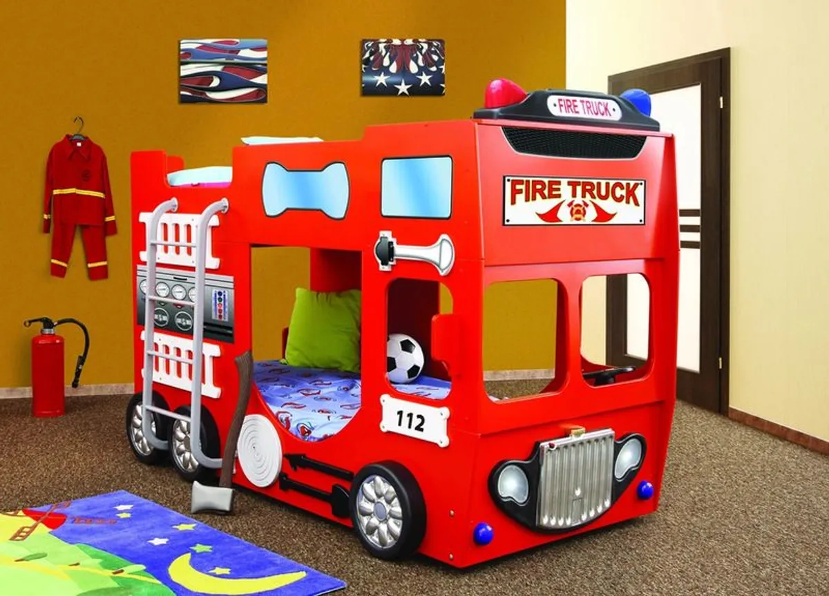 Firetruck bunk bed - Image 1