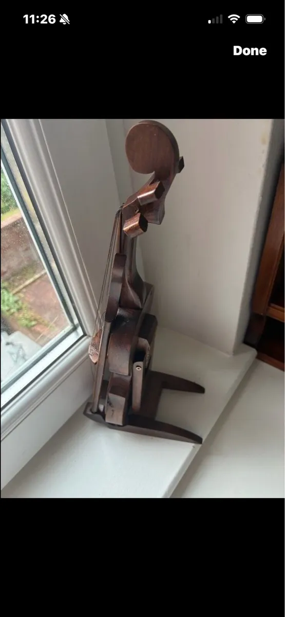 Double Bass Timber Display - Image 4
