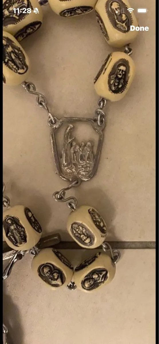 Very Rare Giant Size Rosary Beads - Image 4