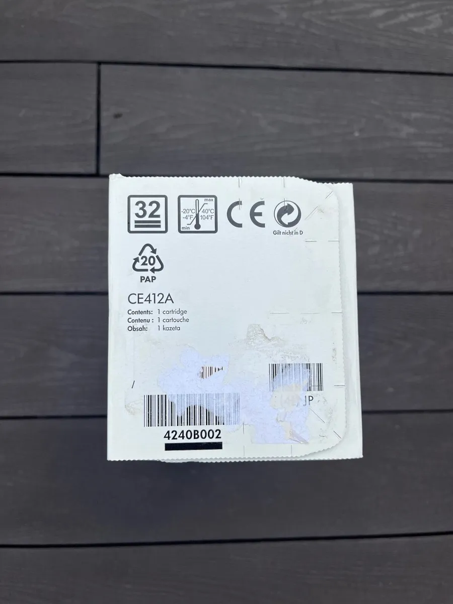 HP CE412A Yellow 305A Colour Toner - Image 2