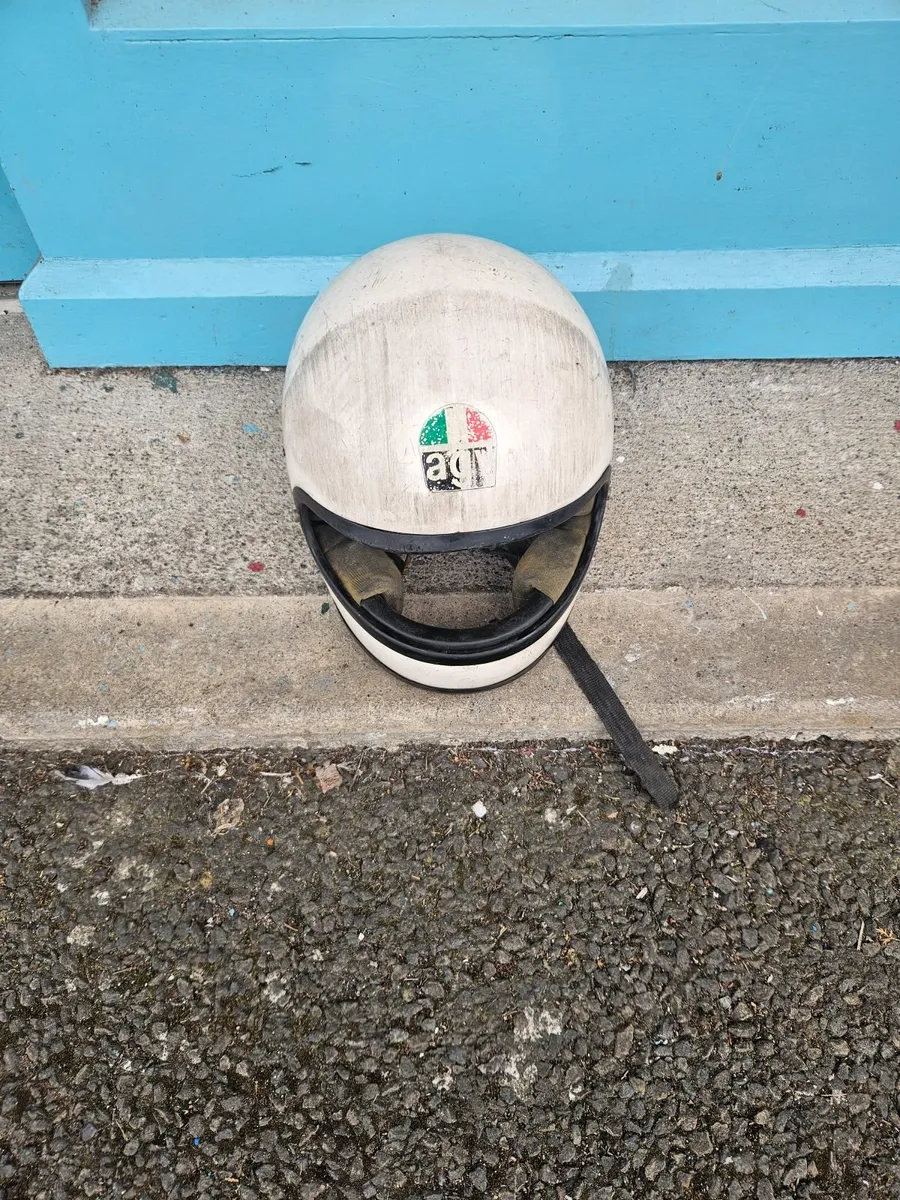 Vintage Motorbike Helmet - Image 2
