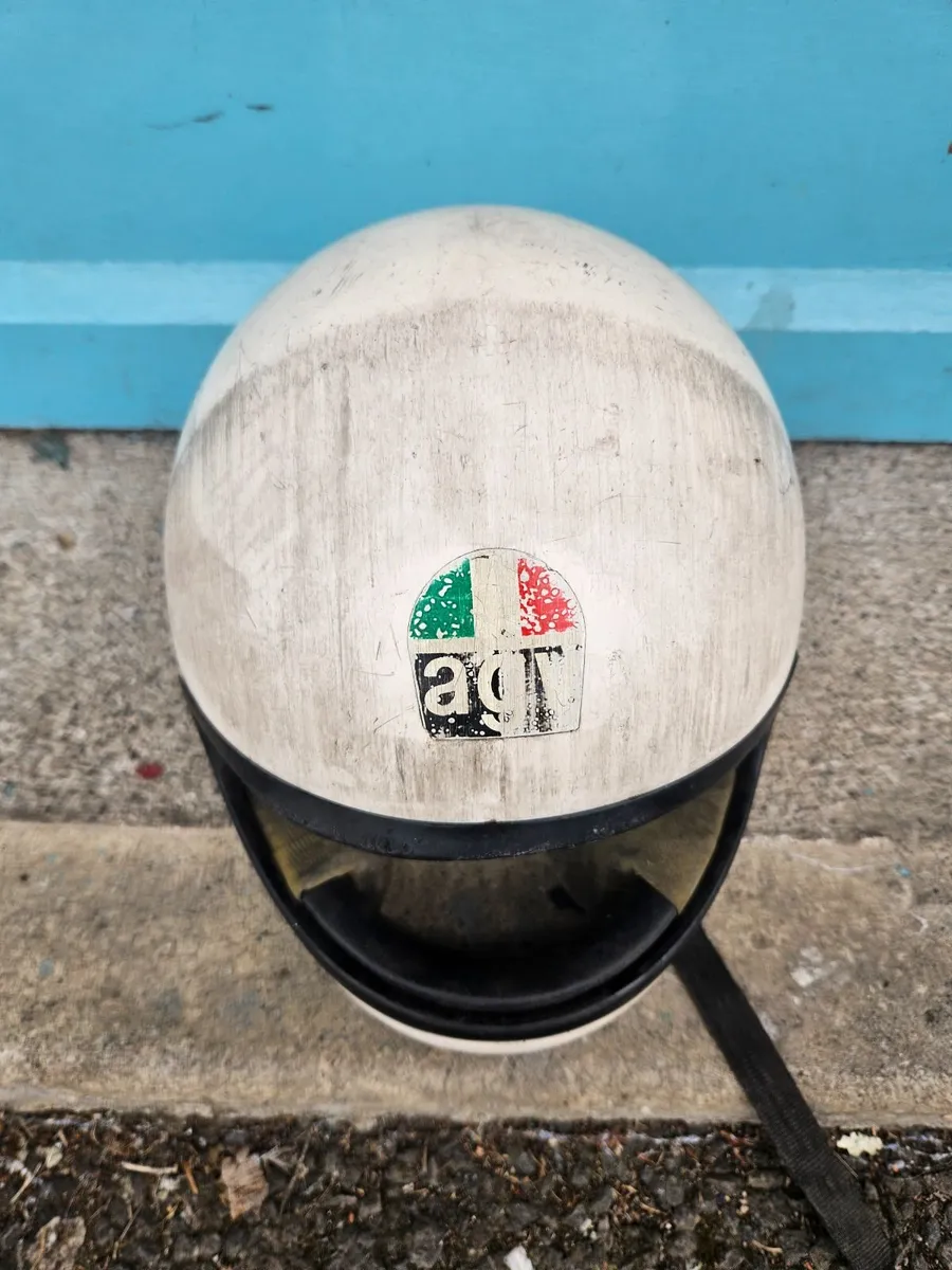 Vintage Motorbike Helmet - Image 1