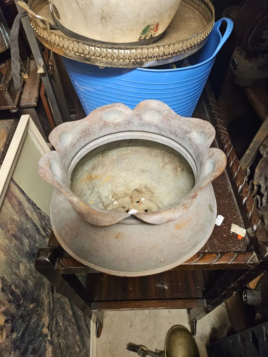 Vintage Copper Plant Pot - Image 2