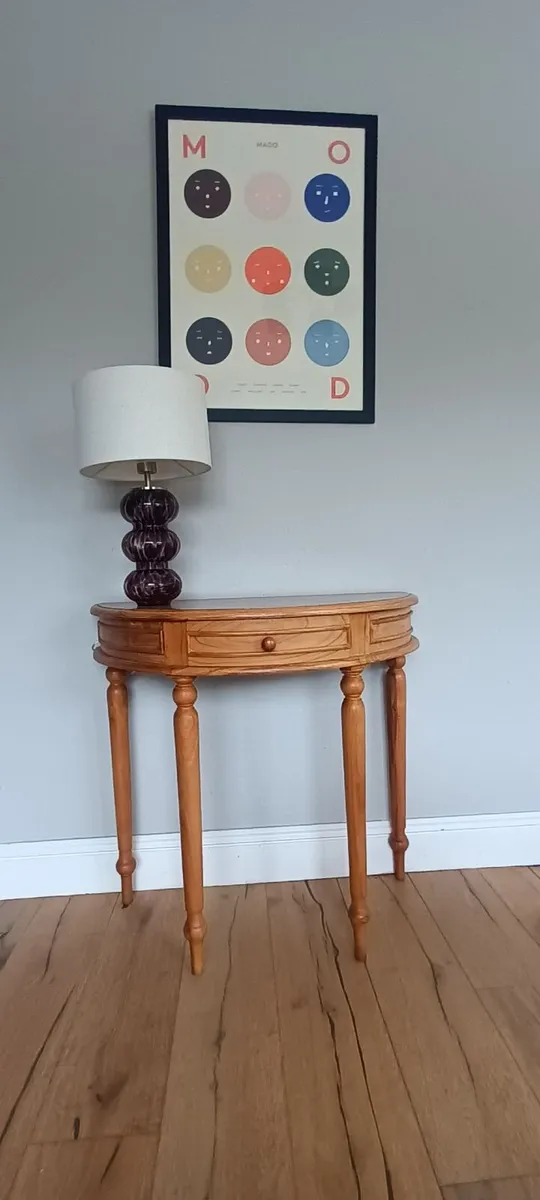 Console / Demi Lune Table - Image 1