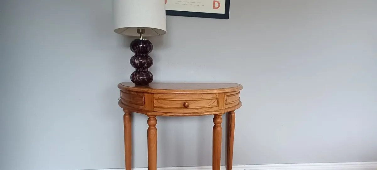 Console / Demi Lune Table - Image 3