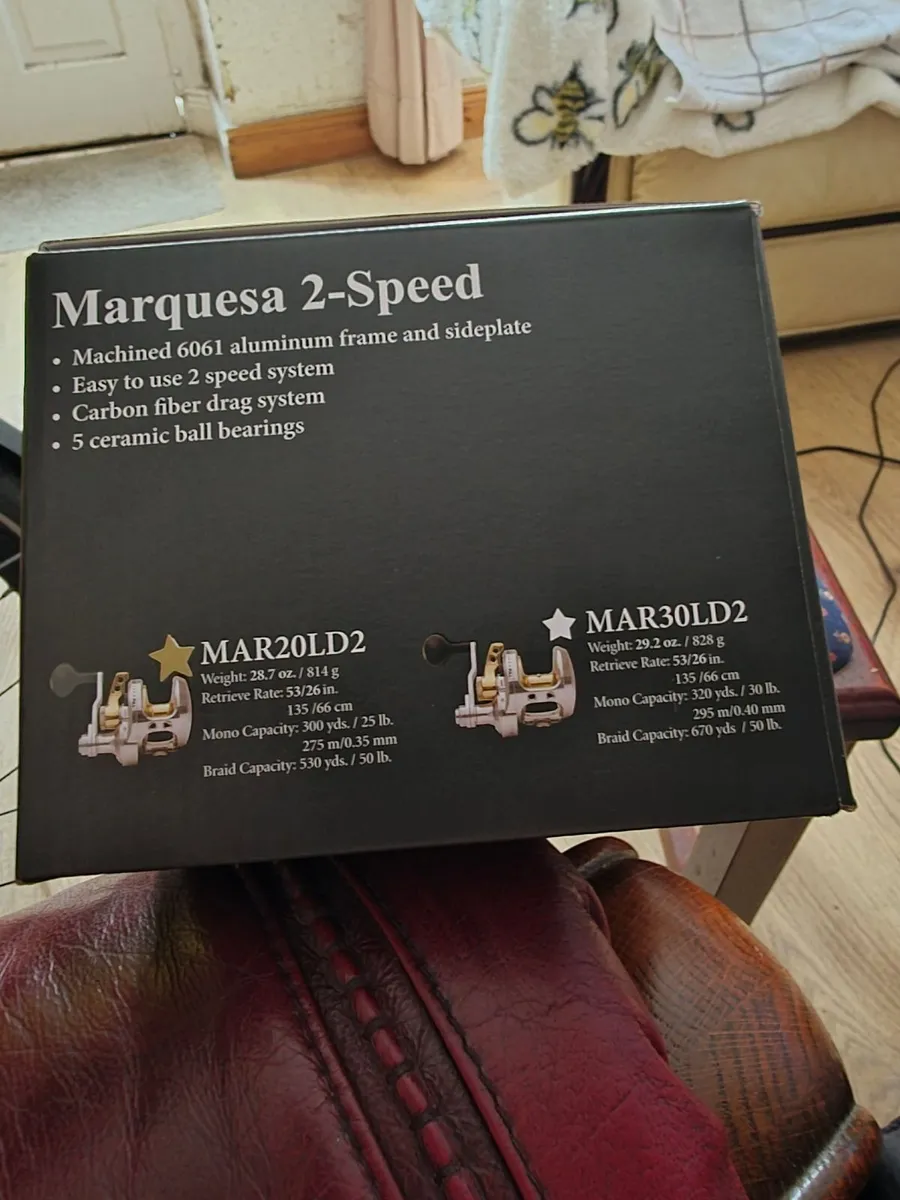 FIN-NOR Marquesa Fishing Reel MAR20LD2 - Image 4