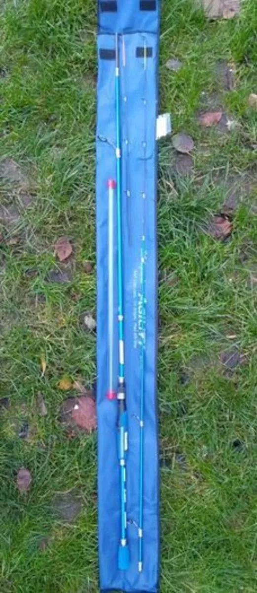 Shakespeare Agility 2 Heavy Rock Fishing Rod (HRF) - Image 1