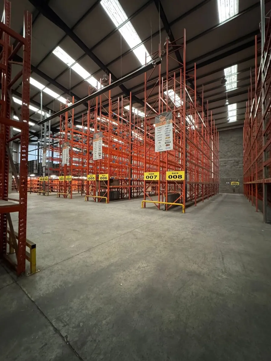 Used warehouse pallet racking - Image 1