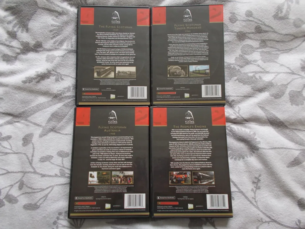 Flying Scotsman Book & 4 DVD Box Set & More... - Image 2