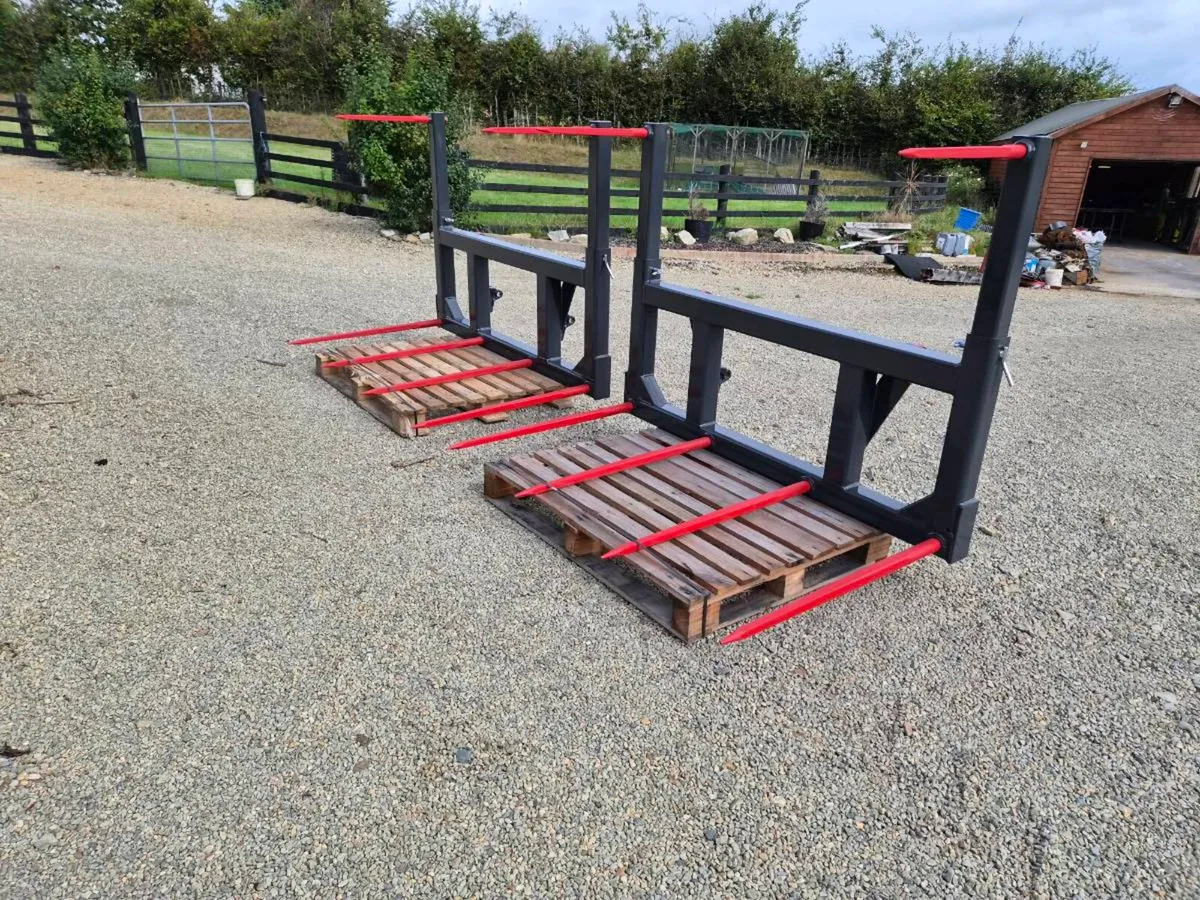 Straw bale handler- Bale spike euro 8 - Image 3