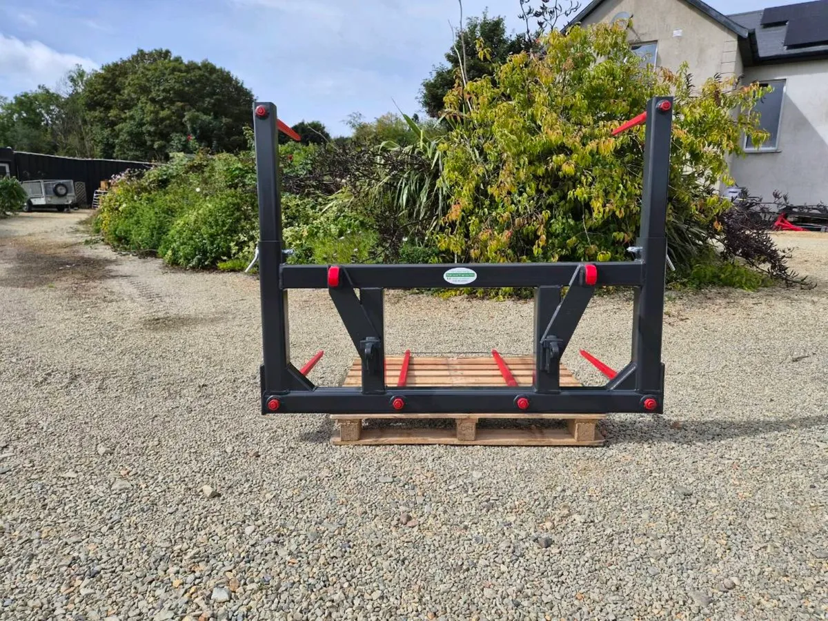 Straw bale handler- Bale spike euro 8 - Image 4