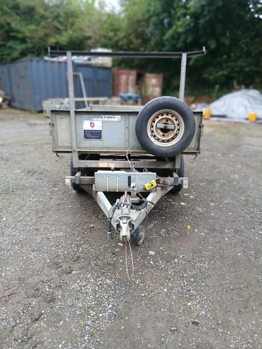 Ifor William 8x5 electric tipper trailer - Image 3