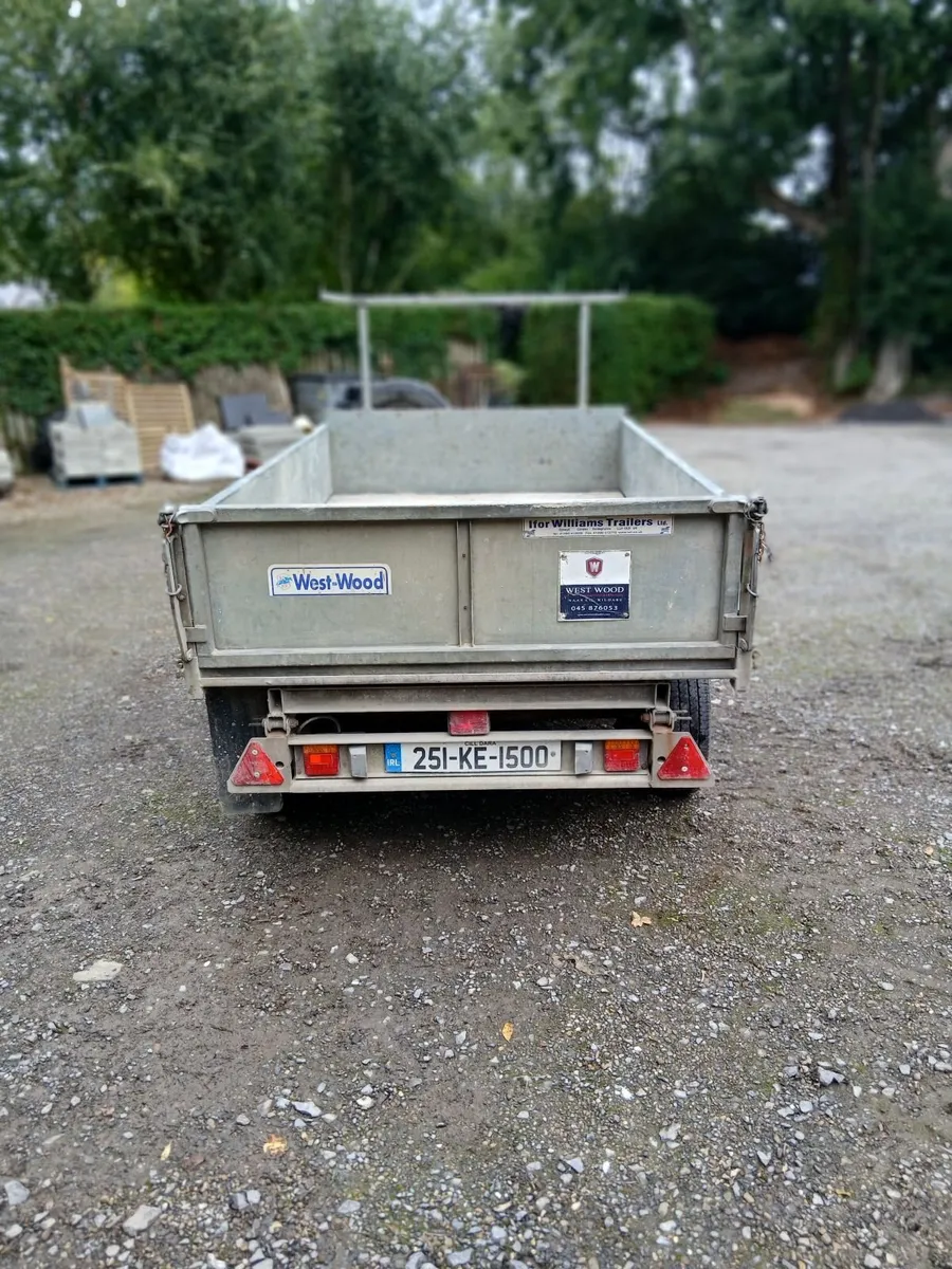 Ifor William 8x5 electric tipper trailer - Image 2
