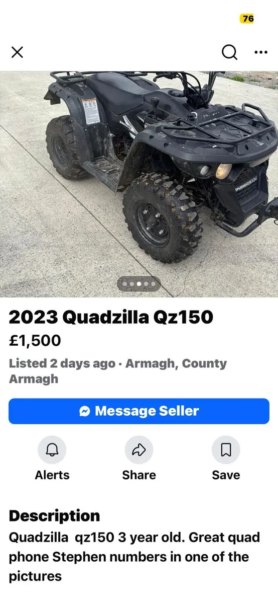 Quadzilla 150 for sale £1500 - Image 1