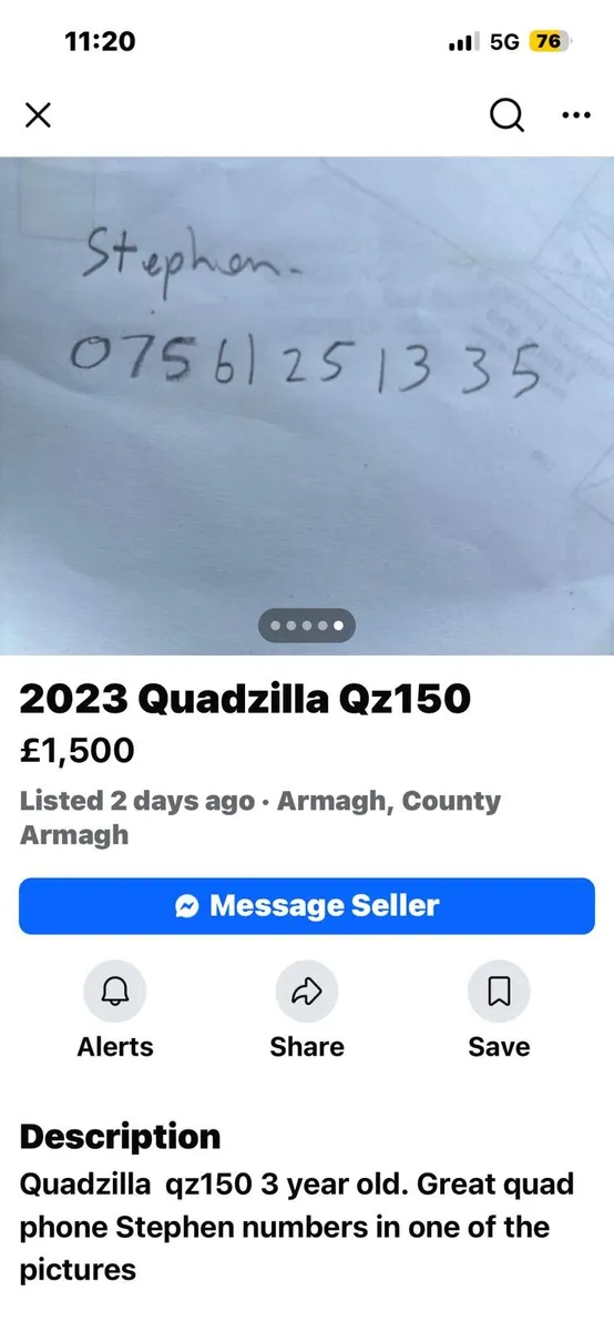 Quadzilla 150 for sale £1500 - Image 2