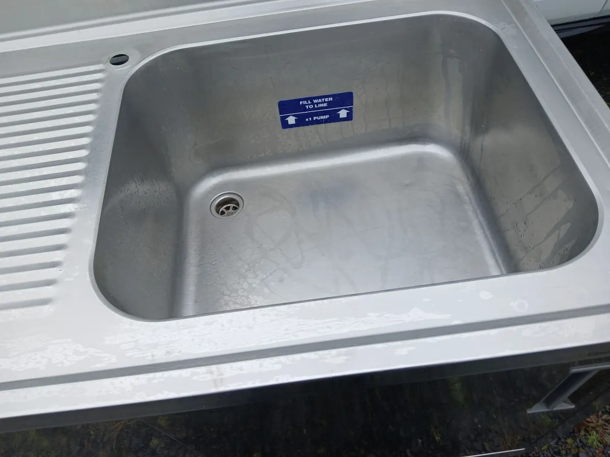 Staneless steel cabbinet sink unit complete - Image 4