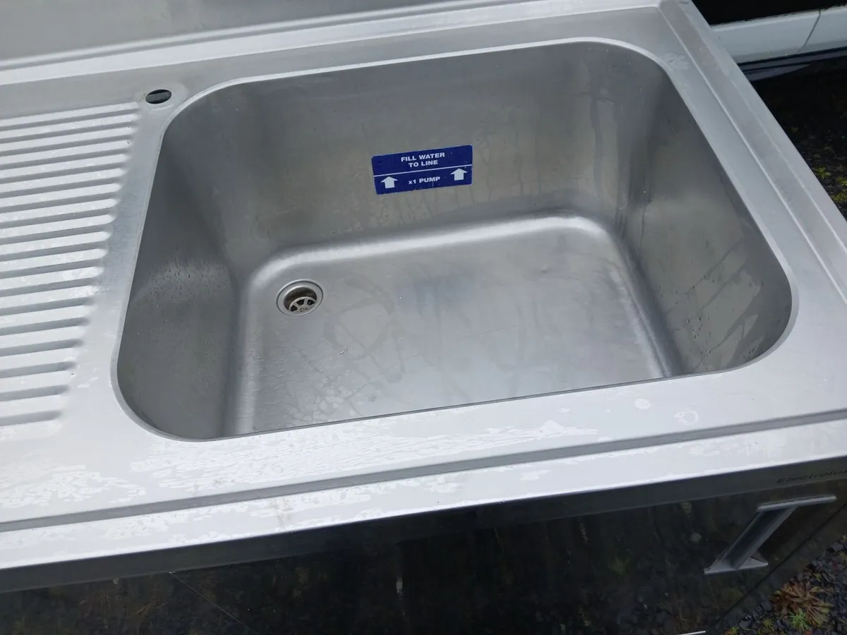 Staneless steel cabbinet sink unit complete - Image 3