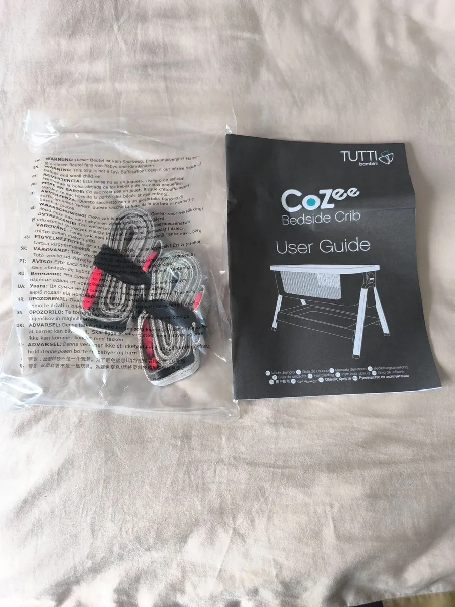 Tutti bambini lite bedside crib - Image 3