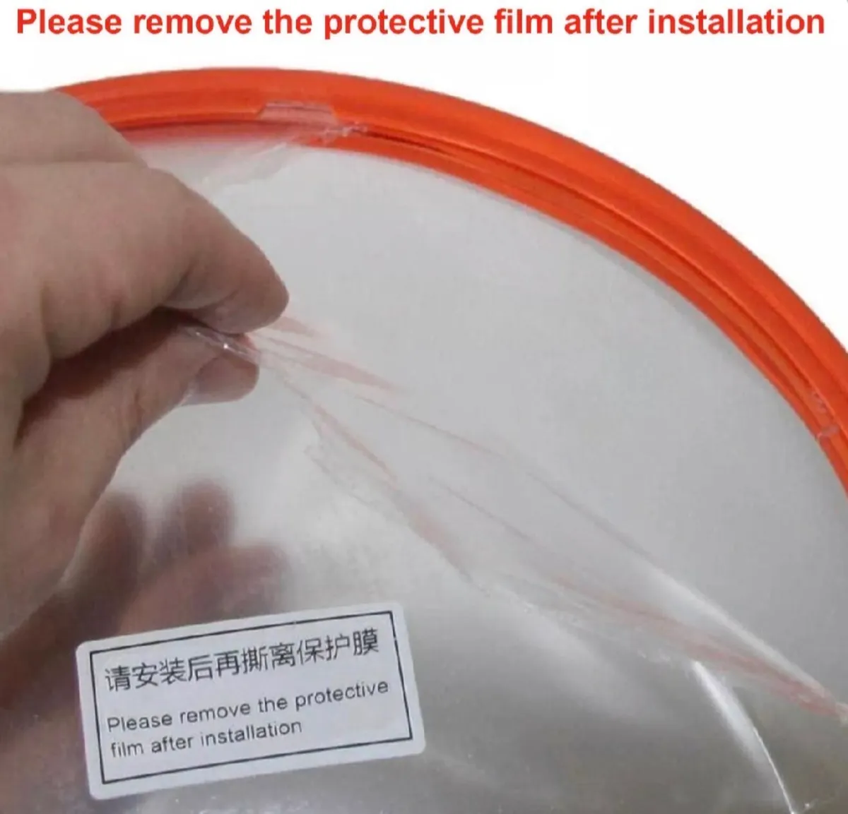 60cm Road Safety Mirror Nationwide Delivery - Image 4